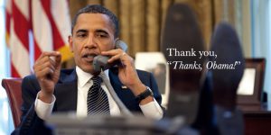 A Eulogy For Being Able To Say “Thanks, Obama!”