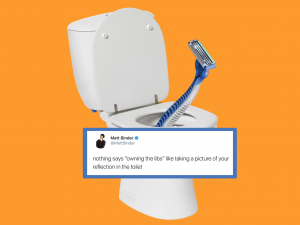 Angry Man Throws Razor In The Toilet – Destroys Gillette And All Liberals Everywhere
