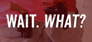 Texas Open-Carry Law Expanded To Handguns. Wait. What?