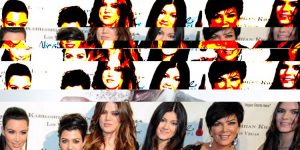Kim, Khlo ‘, Kourtney, Kylie, Kendall With Kris And Kanye But Also Rob And Scott? Caitlin!