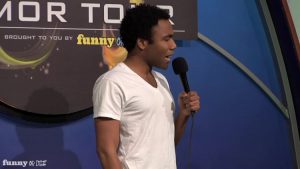 Donald Glover at the Laugh Factory from the Axe Twisted Humor Tour