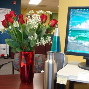 6 Reasonable Explanations to Give Your Co-Workers Concerning the Flowers You Sent Yourself on Valentine’s Day