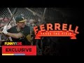 Will Ferrell Takes Batting Practice With The Oakland A’s