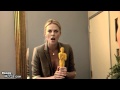 Charlize Practices Her Oscar Acceptance Speech