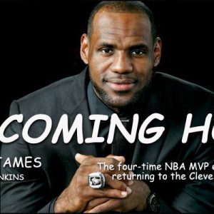 LeBron’s ‘I’m Coming Home’ Announcement Presented in Comic Sans