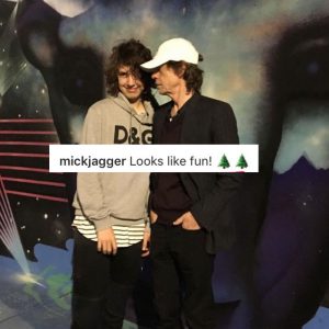 Mick Jagger Leaves Dorky Dad Comments On His Son ‘s Instagram And It ‘s Hilarious