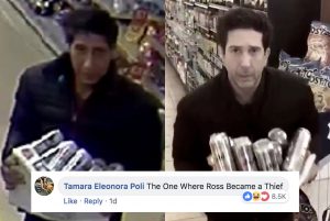 A Robbery Suspect Looks Like David Schwimmer And Friends Fans Love It