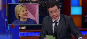 Colbert Has A Quick And Lofty Wish List For Hillary Clinton