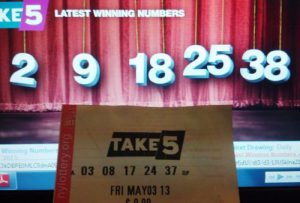 Lottery Ticket Misses by One Number … Five Times