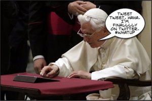 Pope’s First Tweet