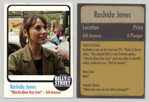 BOTS Trading Card: Rashida Jones