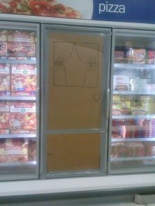 Freezer Door Looks Good as New