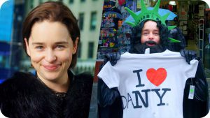 Emilia Clarke ‘Does Her Best Jon Snow Impression Leaving New Yorkers Extremely Confused