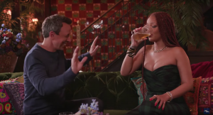 Happy Friday, Seth Meyers And Rihanna Got Day Drunk Together