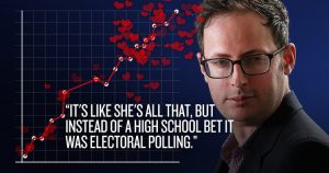 Nate Silver: “I Was Just Using You To Find Out Who You’d Be Voting For  ‘ But Then I Fell For You”