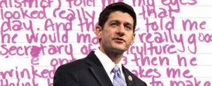 Paul Ryan’s Diary Entry After Declining To Enter The Presidential Race