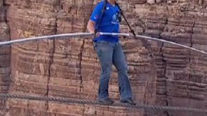 The Grand Canyon Skywire Guy Cheated!