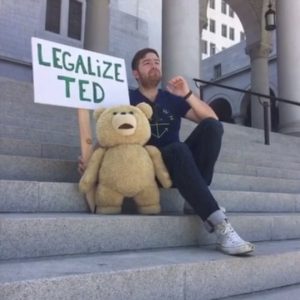 The #LegalizeTed Movement Hits Some Snags When Ted Visits Funny Or Die