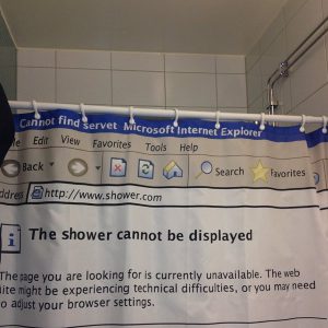Shower Curtain Fails to Load