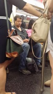 Nerd Alert on the Subway