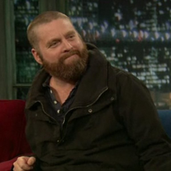 Zach Galifianakis’ Freshly Shaved Head Funny Or Die